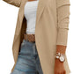 Zimonto - Womens Casual Long Sleeve Blazers Solid Color Knit Blazer Work Office Open Front Blazer Jacket Import Single ASIN Import Multiple ASIN ×Product customization General Description Gallery Reviews Variations Additional details Prod Blazers