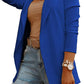 Zimonto - Womens Casual Long Sleeve Blazers Solid Color Knit Blazer Work Office Open Front Blazer Jacket Import Single ASIN Import Multiple ASIN ×Product customization General Description Gallery Reviews Variations Additional details Prod Blazers
