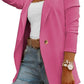 Zimonto - Womens Casual Long Sleeve Blazers Solid Color Knit Blazer Work Office Open Front Blazer Jacket Import Single ASIN Import Multiple ASIN ×Product customization General Description Gallery Reviews Variations Additional details Prod Blazers