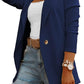 Zimonto - Womens Casual Long Sleeve Blazers Solid Color Knit Blazer Work Office Open Front Blazer Jacket Import Single ASIN Import Multiple ASIN ×Product customization General Description Gallery Reviews Variations Additional details Prod Blazers