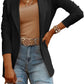 Zimonto - Womens Casual Long Sleeve Blazers Solid Color Knit Blazer Work Office Open Front Blazer Jacket Import Single ASIN Import Multiple ASIN ×Product customization General Description Gallery Reviews Variations Additional details Prod Blazers