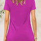 Crisscross Short Sleeve T-Shirt