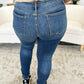 Judy Blue Full Size Classic Handsand Skinny Jeans