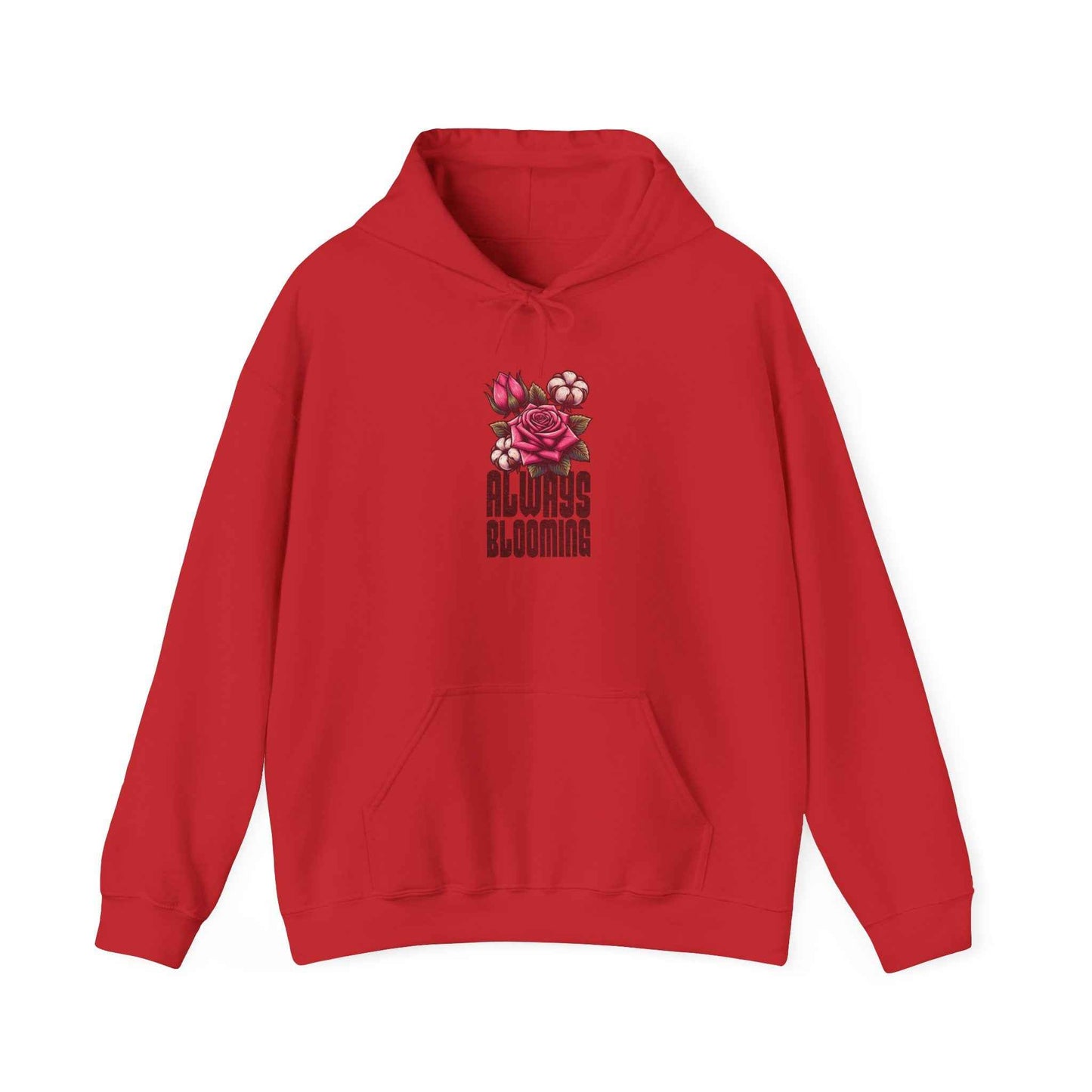 Always Blooming Plant Floral Cartoon Graphic Pullover