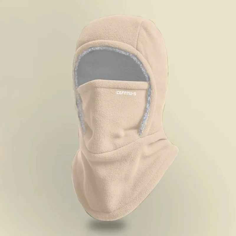 Fleece Riding Face Mask, Warm Windproof Balaclava for Outdoor Sports