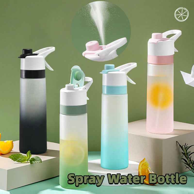 Generic Large Capacity Spray Water Bottle for Easy Hydration