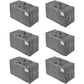 6 Pack Moving and Storage Bags, Heavy Duty, Alternative to Moving Boxes, Large Packing Totes Supplies for Colleg Dorm Room