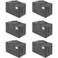 6 Pack Moving and Storage Bags, Heavy Duty, Alternative to Moving Boxes, Large Packing Totes Supplies for Colleg Dorm Room