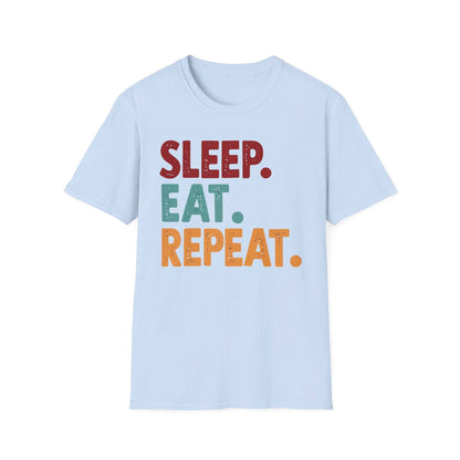 Sleep Eat Repeat Unisex Softstyle T-Shirt
