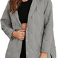 Zimonto - EVALESS Long Jackets for Women Fashion 2024 Winter Coat for Women Business Casual Diamond Quilted Hooded Lightweight Jackets Import Single ASIN Import Multiple ASIN ×Product customization General Description Gallery Reviews Vari Quilted Lightweight Jackets