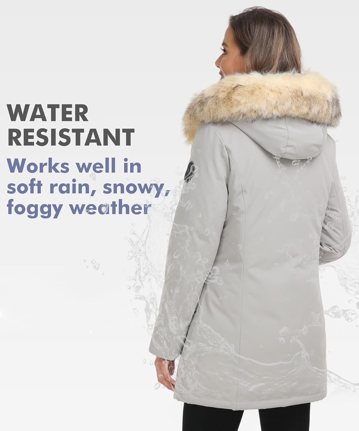 Zimonto - PUREMSX Duck Down Winter Coat for Women Insulated Long Thick Fur Hood Puffer Warm Parka Jacket Import Single ASIN Import Multiple ASIN ×Product customization General Description Gallery Reviews Variations Additional details Prod Down Jackets & Parkas