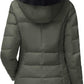 Zimonto - SLOW DOWN Women Winter Down Puffer Coat Warm Hooded Mid-Length Down Jacket for Women with Faux Fur Trim Hood and Pile Collar Import Single ASIN Import Multiple ASIN ×Product customization General Description Gallery Reviews Vari Down Jackets & Parkas