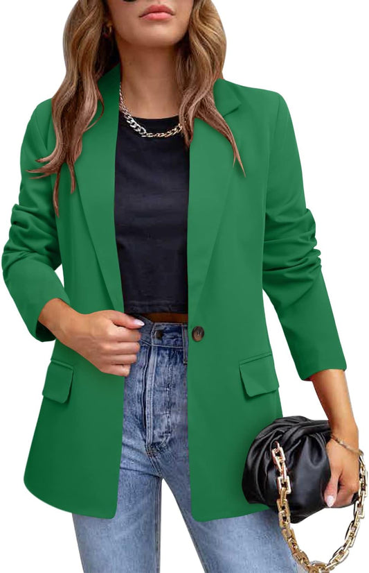 Zimonto - CRAZY GRID Womens Casual Blazer Jacket Long Sleeve Open Front Work Office Blazer Lapel Button Jacket Import Single ASIN Import Multiple ASIN ×Product customization General Description Gallery Reviews Variations Additional detail Blazers