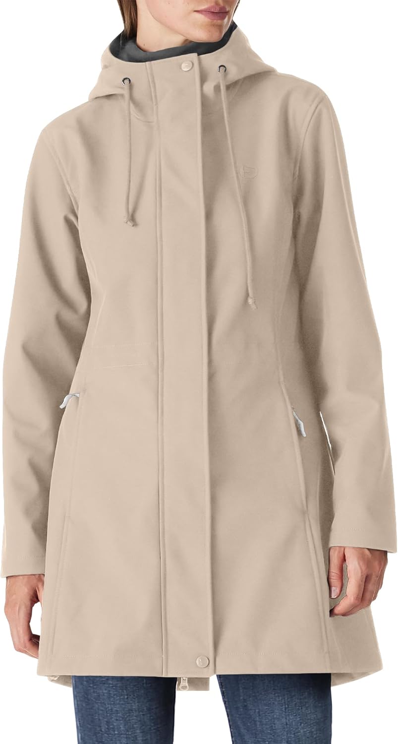 Zimonto - Outdoor Ventures Women's Lightweight Waterproof Fleece Lined Hooded Softshell Rain Jacket, Warm Windbreaker Long Coat Import Single ASIN Import Multiple ASIN ×Product customization General Description Gallery Reviews Variations Insulated Shells