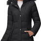 Zimonto - SLOW DOWN Women Winter Down Puffer Coat Warm Hooded Mid-Length Down Jacket for Women with Faux Fur Trim Hood and Pile Collar Import Single ASIN Import Multiple ASIN ×Product customization General Description Gallery Reviews Vari Down Jackets & Parkas