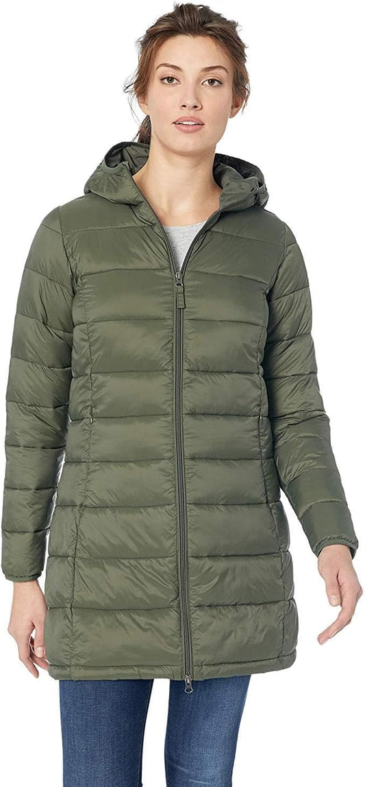 Zimonto - Amazon Essentials Women's Lightweight Full-Zip Water-Resistant Hooded Puffer Coat (Available in Plus Size) Import Single ASIN Import Multiple ASIN ×Product customization General Description Gallery Reviews Variations Additional Down Jackets & Parkas