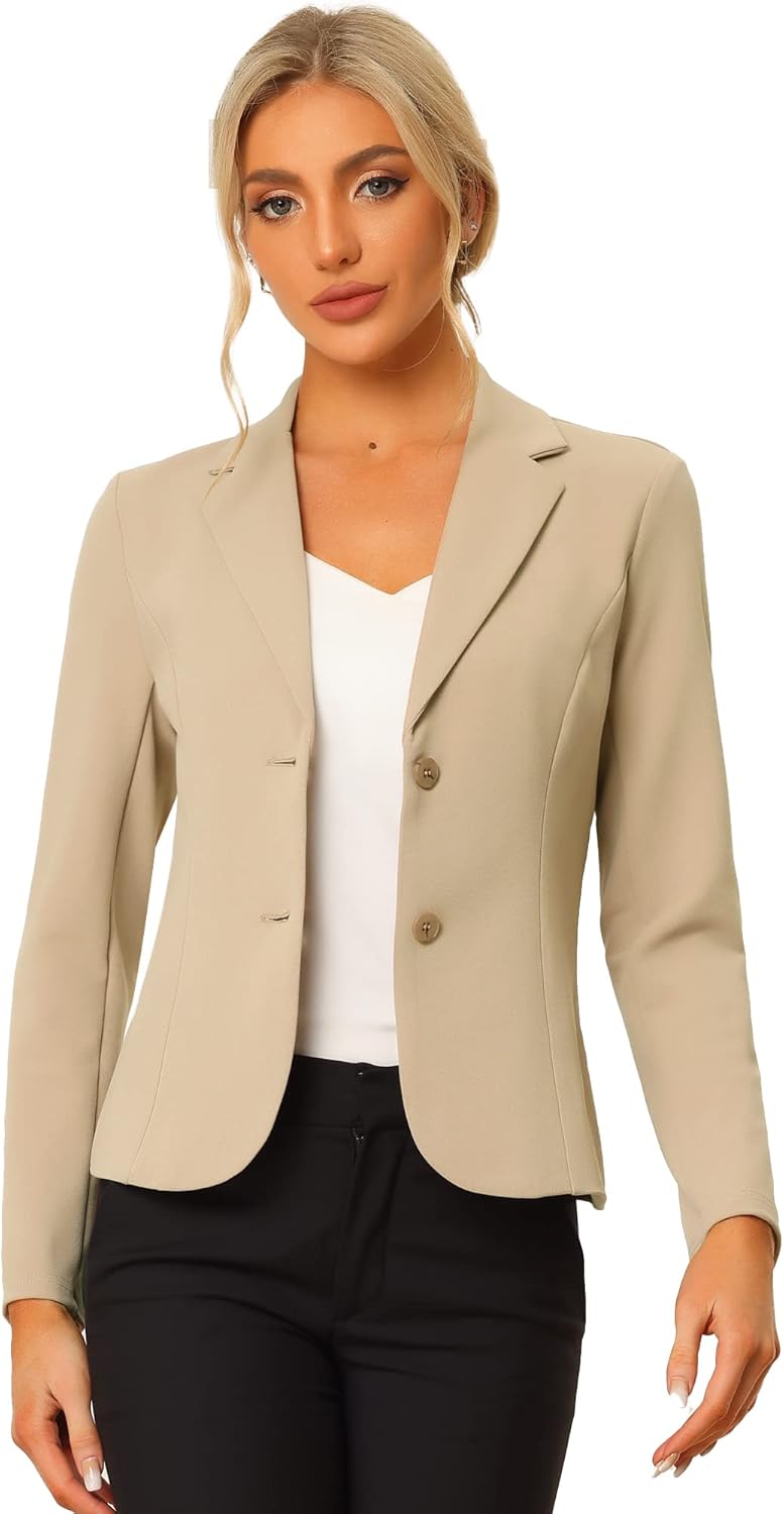 Zimonto - Allegra K Women's Work Office Blazer Stretch Lapel Collar Long Sleeve Jacket Suit Blazer Import Single ASIN Import Multiple ASIN ×Product customization General Description Gallery Reviews Variations Additional details Product Ta Blazers