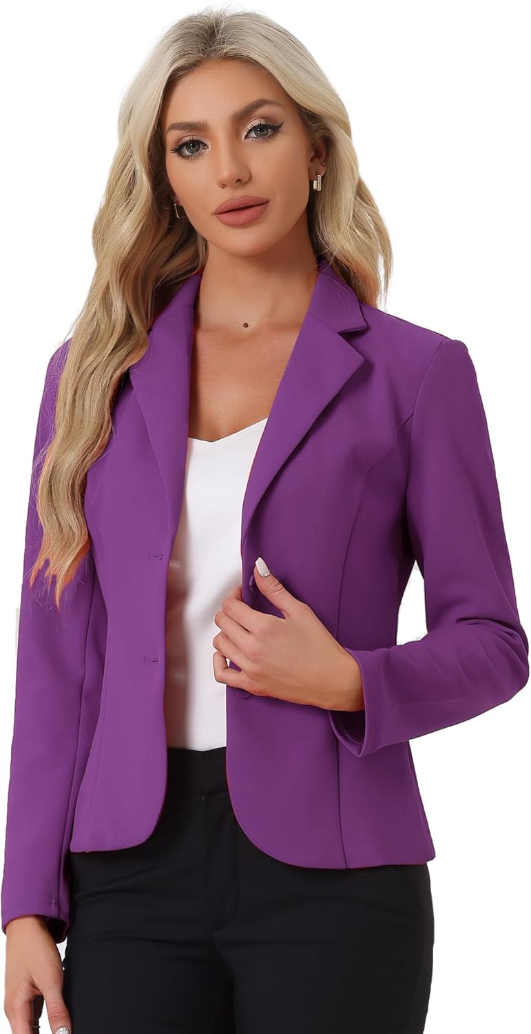 Zimonto - Allegra K Women's Work Office Blazer Stretch Lapel Collar Long Sleeve Jacket Suit Blazer Import Single ASIN Import Multiple ASIN ×Product customization General Description Gallery Reviews Variations Additional details Product Ta Blazers