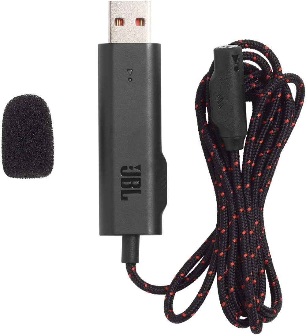 JBL Quantum 300 - Wired Over-Ear Gaming Headphones with JBL Quantum Engine Software - Black, Large