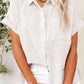 Button Up Short Sleeve Shirt