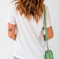 MAMA Round Neck Short Sleeve T-Shirt