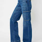Judy Blue Full Size High Waist Cargo Jeans