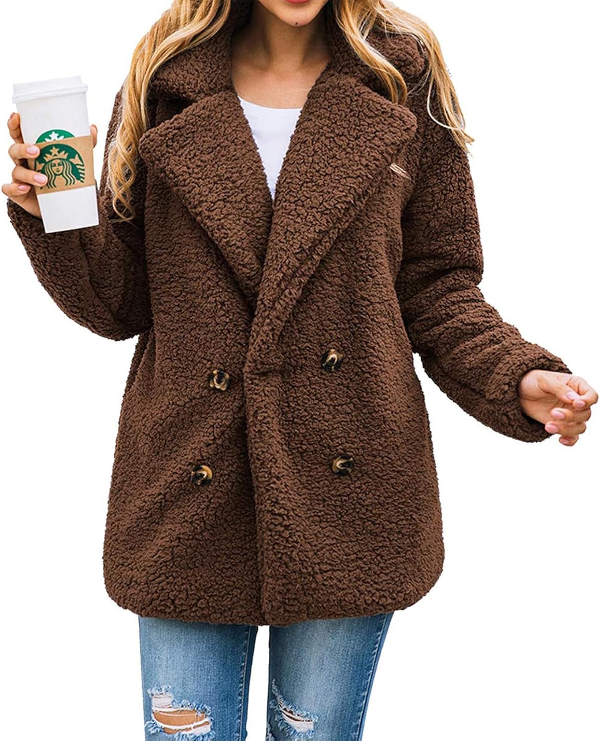 Zimonto - PRETTYGARDEN Women's Fashion Winter Coat Sherpa Fleece Faux Fur Shearling Oversized Trendy Jackets Warm Outerwear Import Single ASIN Import Multiple ASIN ×Product customization General Description Gallery Reviews Variations Addi Fur & Faux Fur