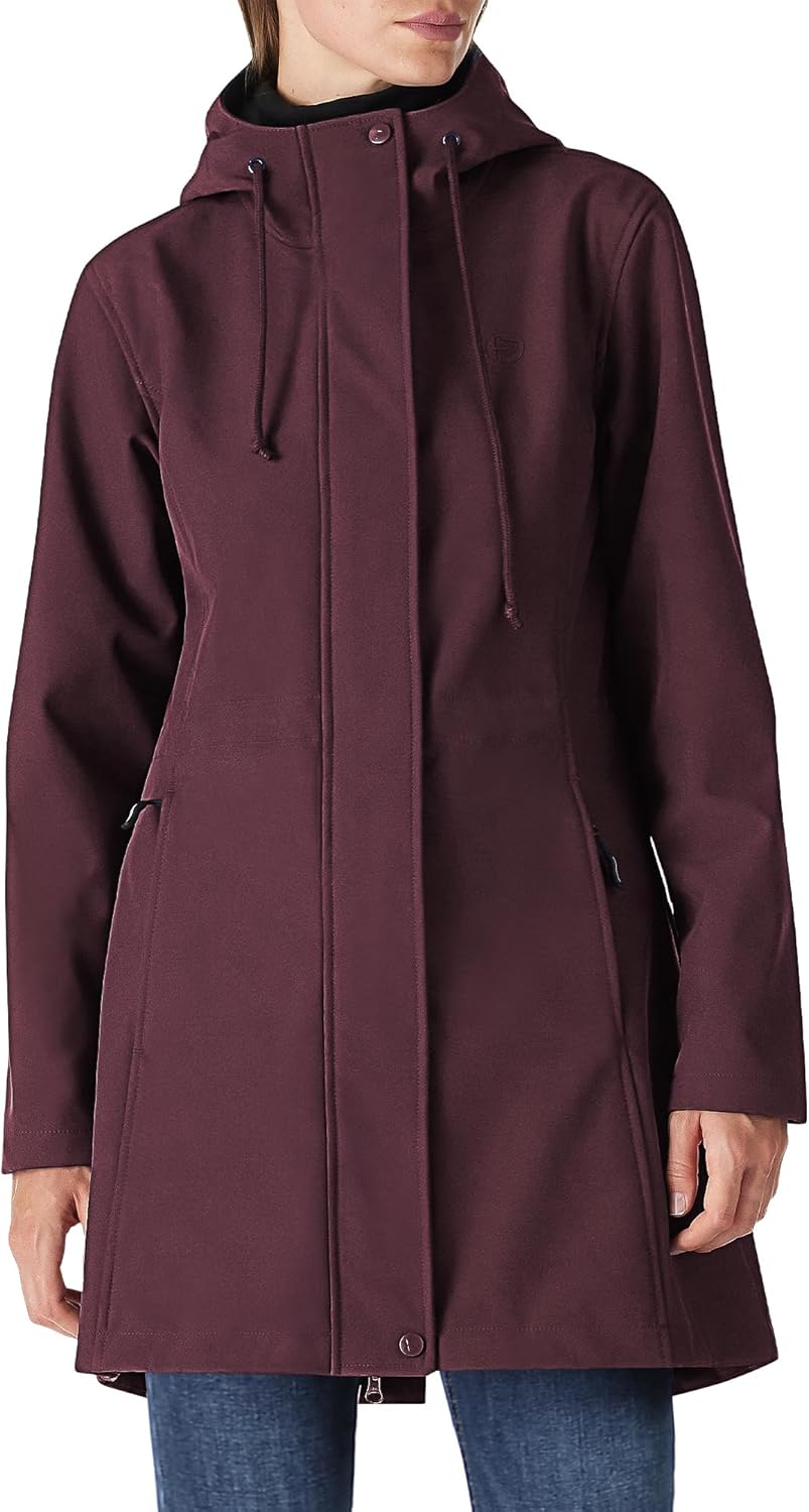 Zimonto - Outdoor Ventures Women's Lightweight Waterproof Fleece Lined Hooded Softshell Rain Jacket, Warm Windbreaker Long Coat Import Single ASIN Import Multiple ASIN ×Product customization General Description Gallery Reviews Variations Insulated Shells