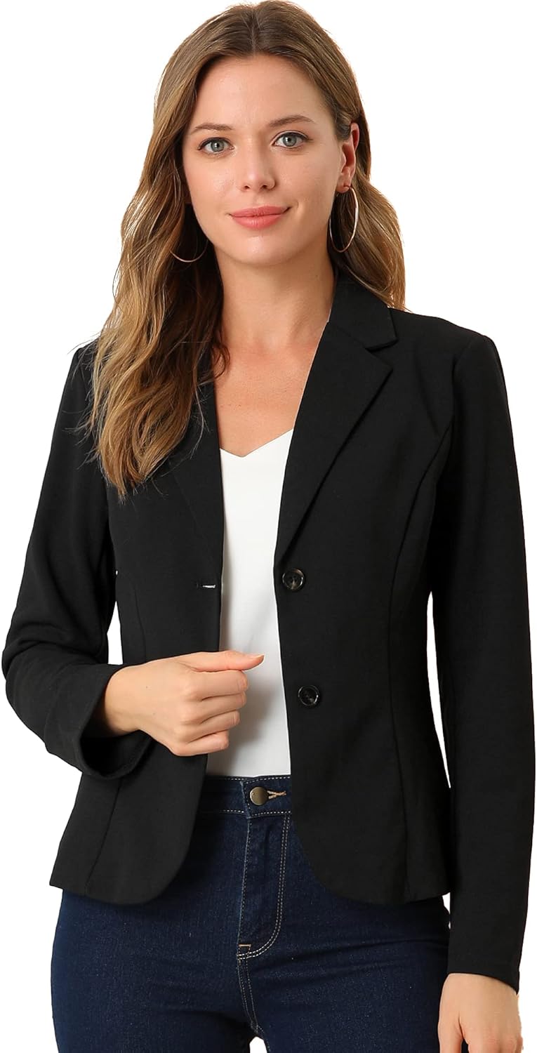 Zimonto - Allegra K Women's Work Office Blazer Stretch Lapel Collar Long Sleeve Jacket Suit Blazer Import Single ASIN Import Multiple ASIN ×Product customization General Description Gallery Reviews Variations Additional details Product Ta Blazers