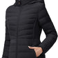Zimonto - SLOW DOWN Women Winter Down Puffer Coat Warm Hooded Mid-Length Down Jacket for Women with Faux Fur Trim Hood and Pile Collar Import Single ASIN Import Multiple ASIN ×Product customization General Description Gallery Reviews Vari Down Jackets & Parkas