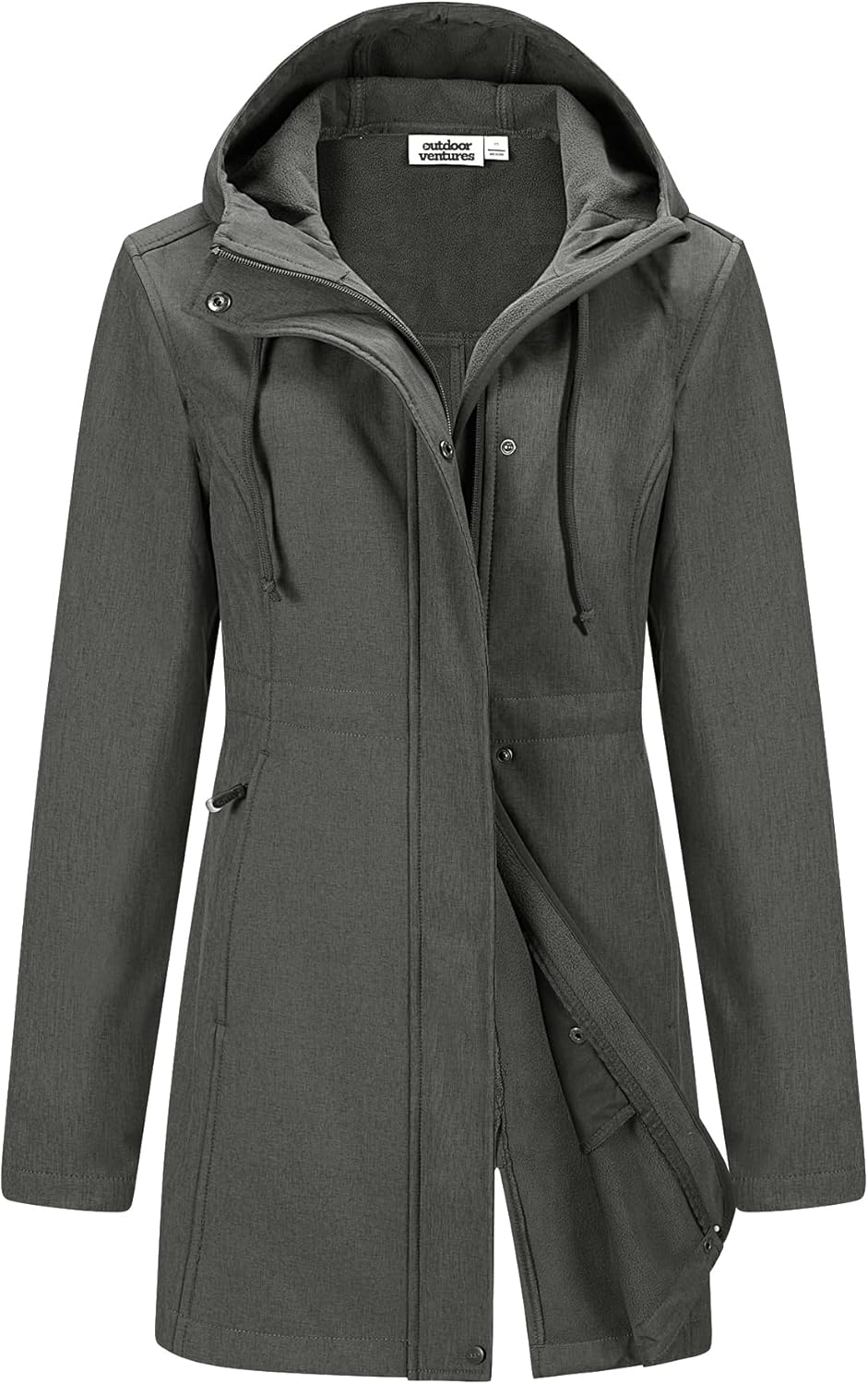 Zimonto - Outdoor Ventures Women's Lightweight Waterproof Fleece Lined Hooded Softshell Rain Jacket, Warm Windbreaker Long Coat Import Single ASIN Import Multiple ASIN ×Product customization General Description Gallery Reviews Variations Insulated Shells