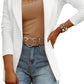Zimonto - Womens Casual Long Sleeve Blazers Solid Color Knit Blazer Work Office Open Front Blazer Jacket Import Single ASIN Import Multiple ASIN ×Product customization General Description Gallery Reviews Variations Additional details Prod Blazers