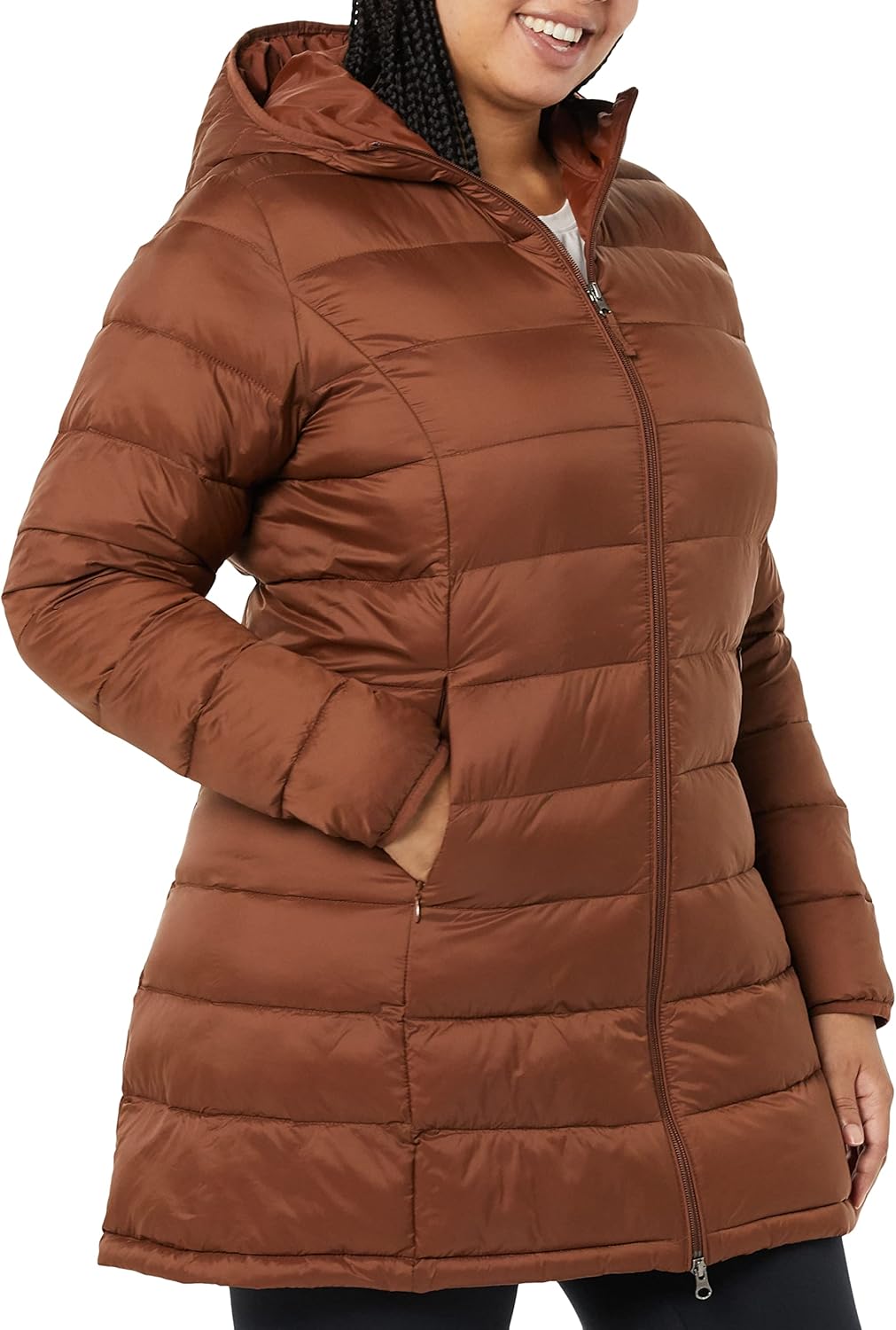 Zimonto - Amazon Essentials Women's Lightweight Full-Zip Water-Resistant Hooded Puffer Coat (Available in Plus Size) Import Single ASIN Import Multiple ASIN ×Product customization General Description Gallery Reviews Variations Additional Down Jackets & Parkas