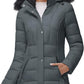 Zimonto - SLOW DOWN Women Winter Down Puffer Coat Warm Hooded Mid-Length Down Jacket for Women with Faux Fur Trim Hood and Pile Collar Import Single ASIN Import Multiple ASIN ×Product customization General Description Gallery Reviews Vari Down Jackets & Parkas