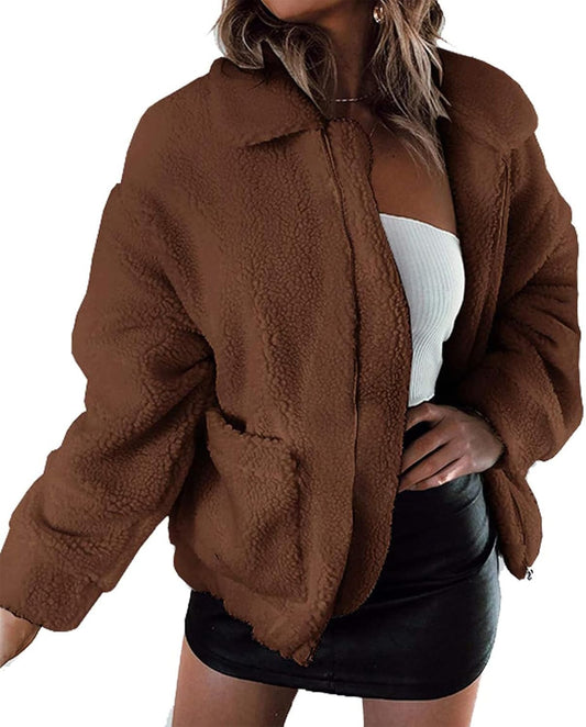 Zimonto - PRETTYGARDEN Women's Fashion Winter Coat Sherpa Fleece Faux Fur Shearling Oversized Trendy Jackets Warm Outerwear Import Single ASIN Import Multiple ASIN ×Product customization General Description Gallery Reviews Variations Addi Fur & Faux Fur