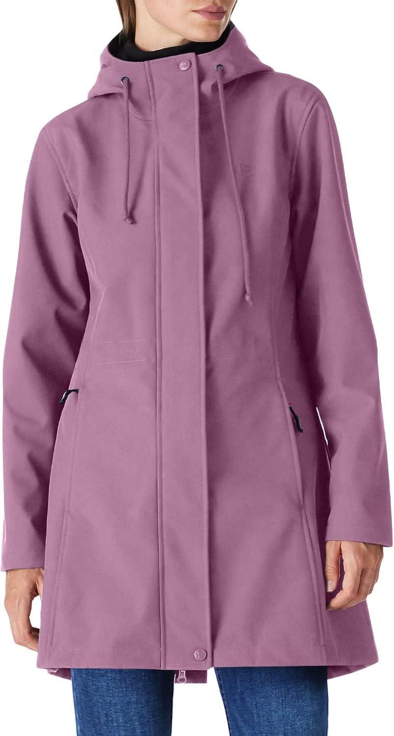 Zimonto - Outdoor Ventures Women's Lightweight Waterproof Fleece Lined Hooded Softshell Rain Jacket, Warm Windbreaker Long Coat Import Single ASIN Import Multiple ASIN ×Product customization General Description Gallery Reviews Variations Insulated Shells