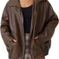 Zimonto - AUTOMET Womens Oversized Leather Jackets Faux Suede Fall Fashion Motorcycle Coats Winter Outfits Clothes Y2k Tops Import Single ASIN Import Multiple ASIN ×Product customization General Description Gallery Reviews Variations Addi Leather & Faux Leather