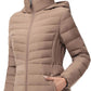 Zimonto - SLOW DOWN Women Winter Down Puffer Coat Warm Hooded Mid-Length Down Jacket for Women with Faux Fur Trim Hood and Pile Collar Import Single ASIN Import Multiple ASIN ×Product customization General Description Gallery Reviews Vari Down Jackets & Parkas