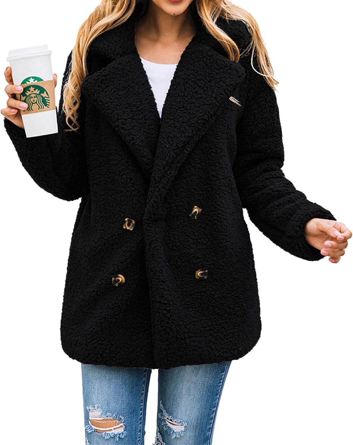 Zimonto - PRETTYGARDEN Women's Fashion Winter Coat Sherpa Fleece Faux Fur Shearling Oversized Trendy Jackets Warm Outerwear Import Single ASIN Import Multiple ASIN ×Product customization General Description Gallery Reviews Variations Addi Fur & Faux Fur