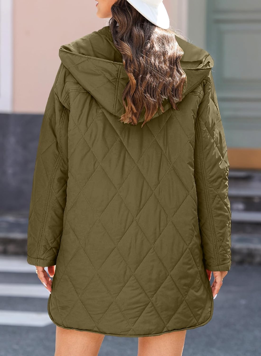 Zimonto - EVALESS Long Jackets for Women Fashion 2024 Winter Coat for Women Business Casual Diamond Quilted Hooded Lightweight Jackets Import Single ASIN Import Multiple ASIN ×Product customization General Description Gallery Reviews Vari Quilted Lightweight Jackets