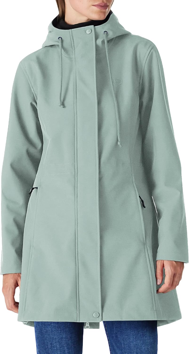 Zimonto - Outdoor Ventures Women's Lightweight Waterproof Fleece Lined Hooded Softshell Rain Jacket, Warm Windbreaker Long Coat Import Single ASIN Import Multiple ASIN ×Product customization General Description Gallery Reviews Variations Insulated Shells