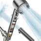 The Third Gear Adjustable Strong Supercharged Shower Head Household Bath Shower Hose Shower Head