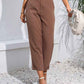 Cropped Straight Leg Pants