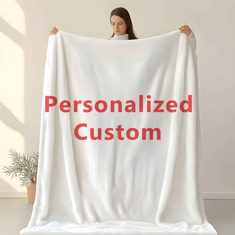Custom Photo Blanket Cozy Warm Personalized Gift for All