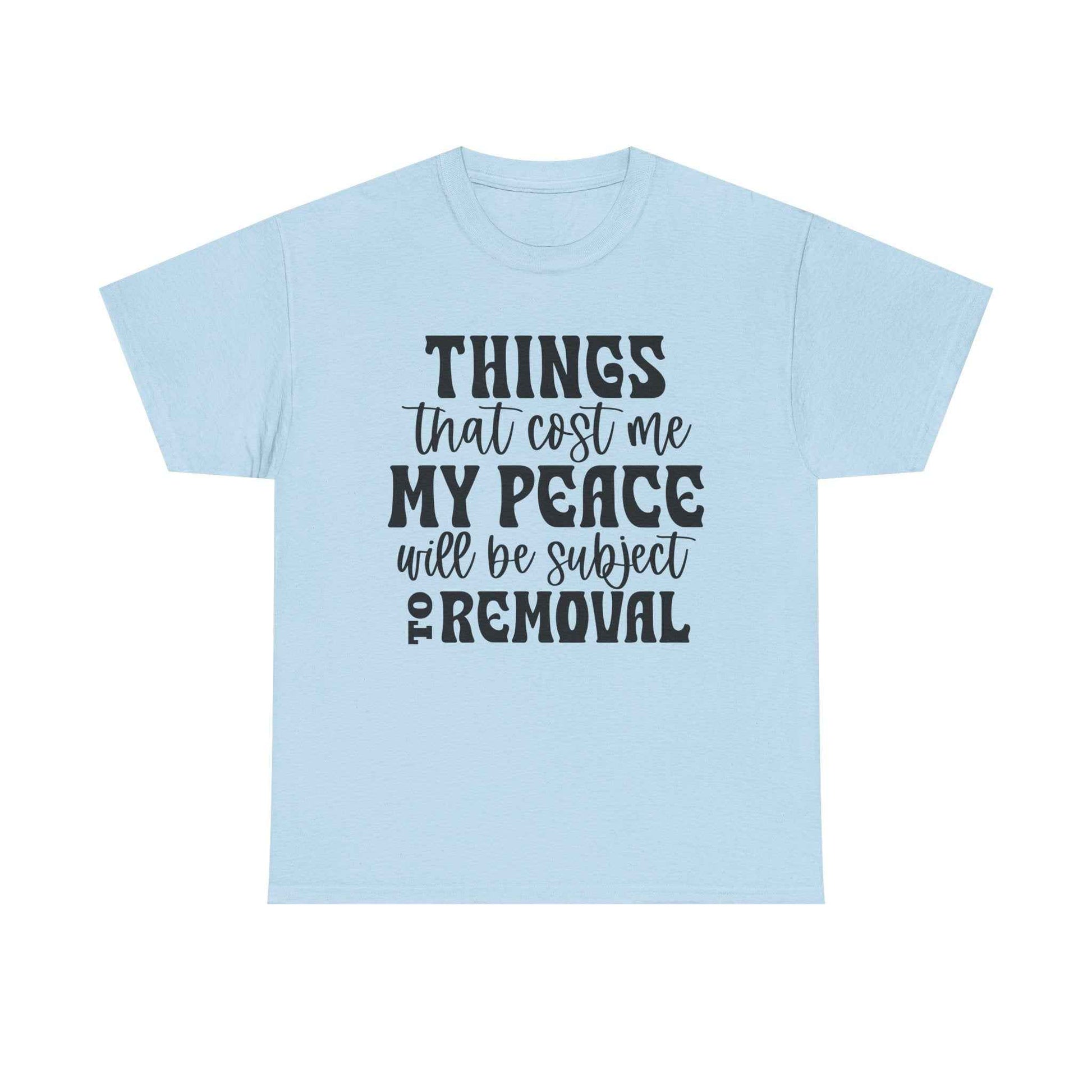 My Peace Unisex Heavy Cotton Tee - Soft, Stylish, Inspirational Shirt