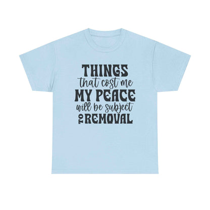 My Peace Unisex Heavy Cotton Tee - Soft, Stylish, Inspirational Shirt