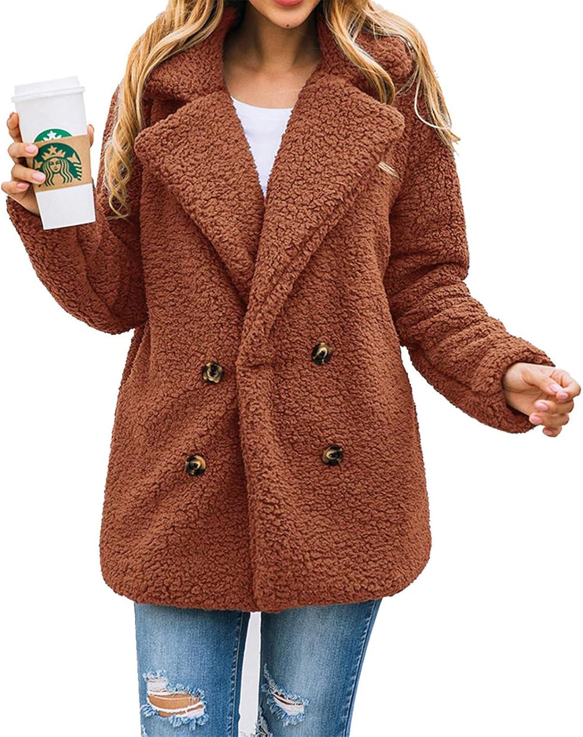 Zimonto - PRETTYGARDEN Women's Fashion Winter Coat Sherpa Fleece Faux Fur Shearling Oversized Trendy Jackets Warm Outerwear Import Single ASIN Import Multiple ASIN ×Product customization General Description Gallery Reviews Variations Addi Fur & Faux Fur
