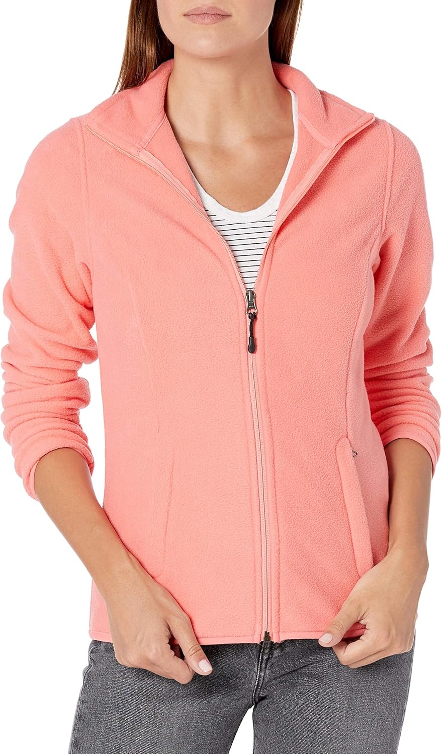Zimonto - Amazon Essentials Women's Classic-Fit Full-Zip Polar Soft Fleece Jacket (Available in Plus Size) Import Single ASIN Import Multiple ASIN ×Product customization General Description Gallery Reviews Variations Additional details Pr Fleece