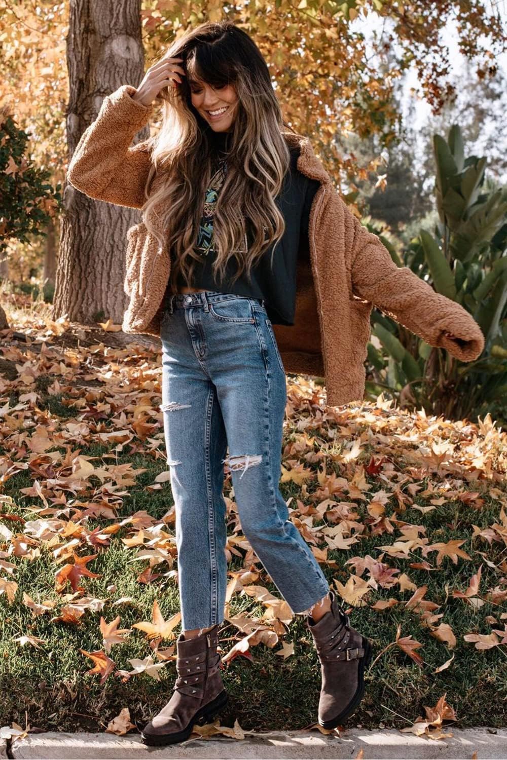 Zimonto - PRETTYGARDEN Women's Fashion Winter Coat Sherpa Fleece Faux Fur Shearling Oversized Trendy Jackets Warm Outerwear Import Single ASIN Import Multiple ASIN ×Product customization General Description Gallery Reviews Variations Addi Fur & Faux Fur
