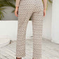 Ivy Lane Tied Printed Pants with Pockets